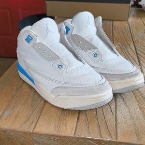 Jordan Kids Sneakers White and Blue